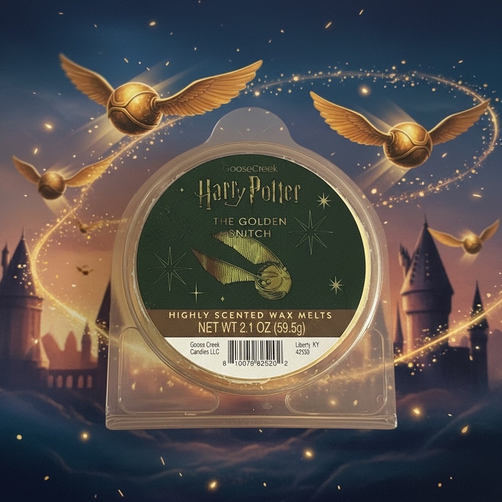Goose Creek Harry Potter Golden Snitch Wax Melts - Picture 1 of 4